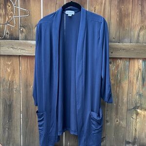 Women's Navy Blue Cardigan